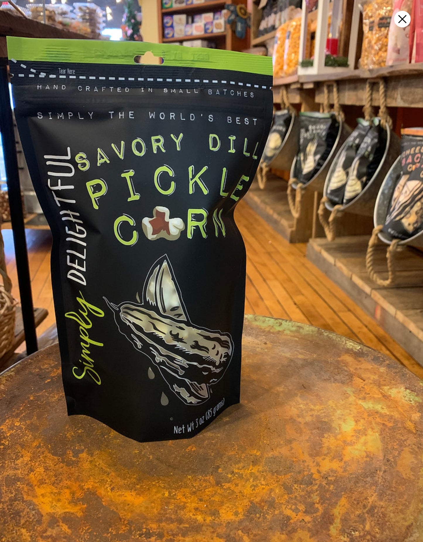 Savory Dill Pickle Popcorn