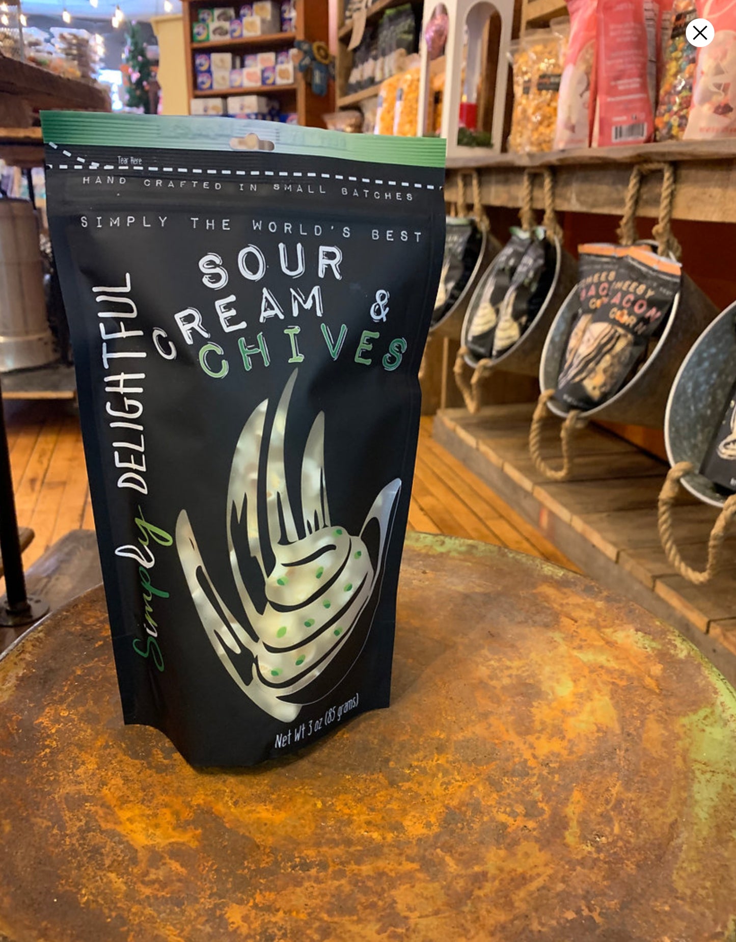 Sour Cream & Chives Popcorn