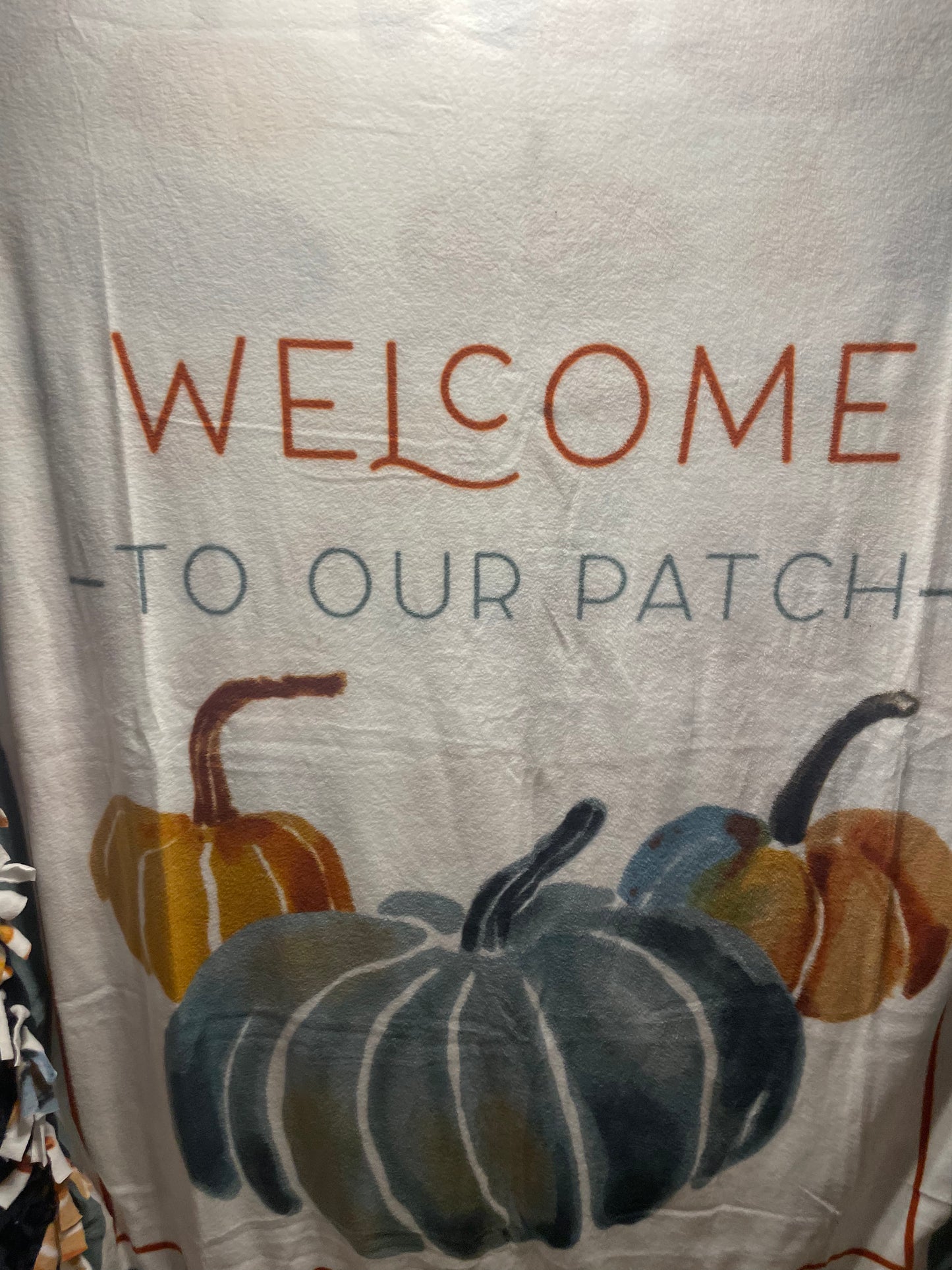 Welcome To Our Patch Blanket