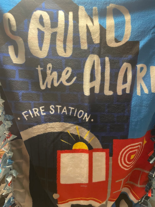 Fire Truck Blanket